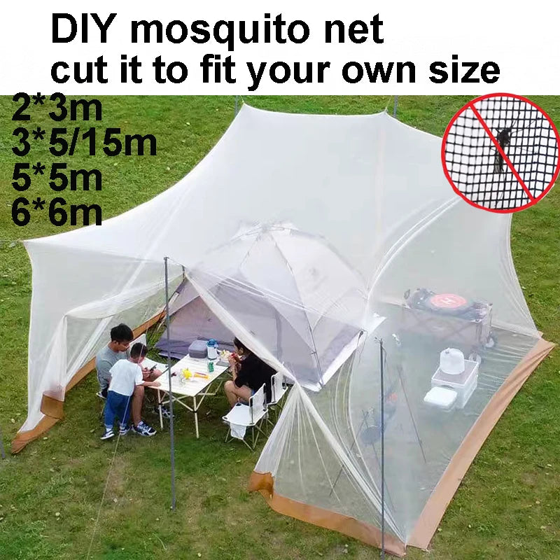 Filet Moustiquaire DIY Au Mètre – Extérieur, Jardin, Camping & Tente