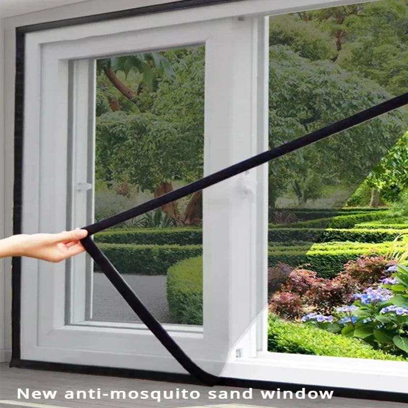 Moustiquaire DIY Auto-Adhésive – Fenêtre, Lit, Rideau & Jardin