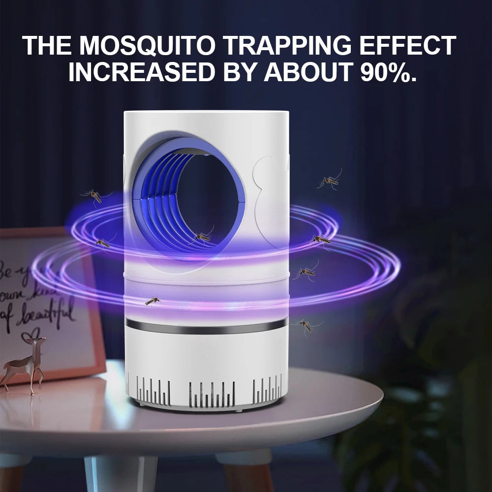 Lampe Piège Insectes LED UV – Anti-Moustiques, Mouches & Nuisibles | USB
