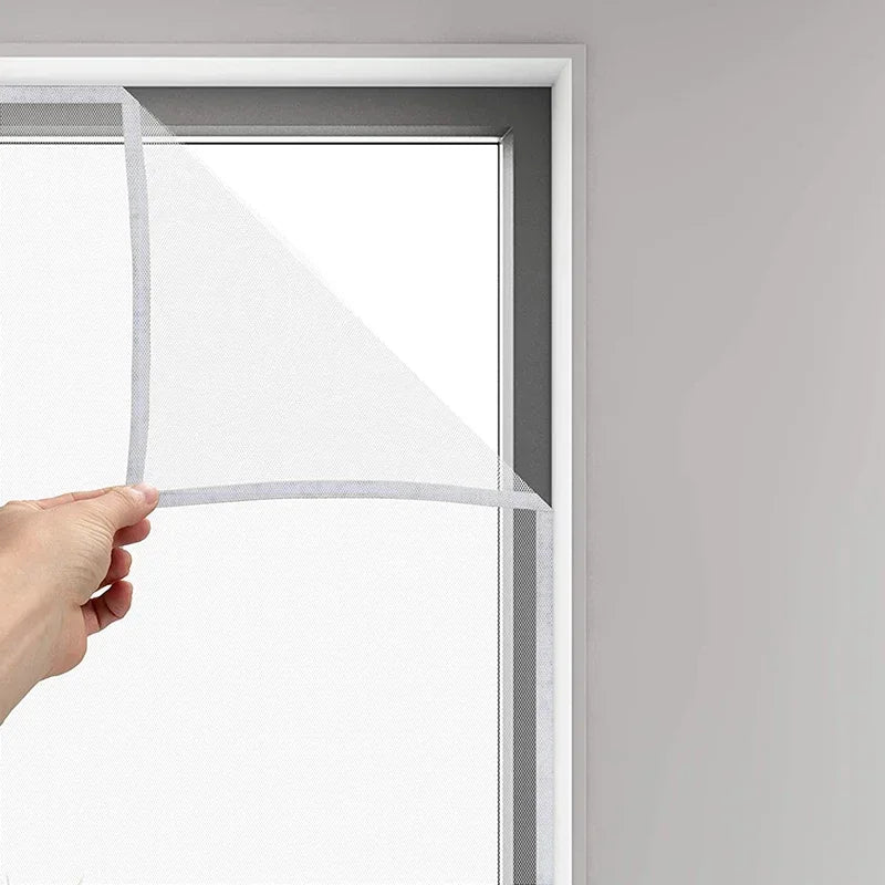 Moustiquaire Fenêtre Auto-Adhésive DIY – Filet Anti-Moustiques À Couper à la Taille