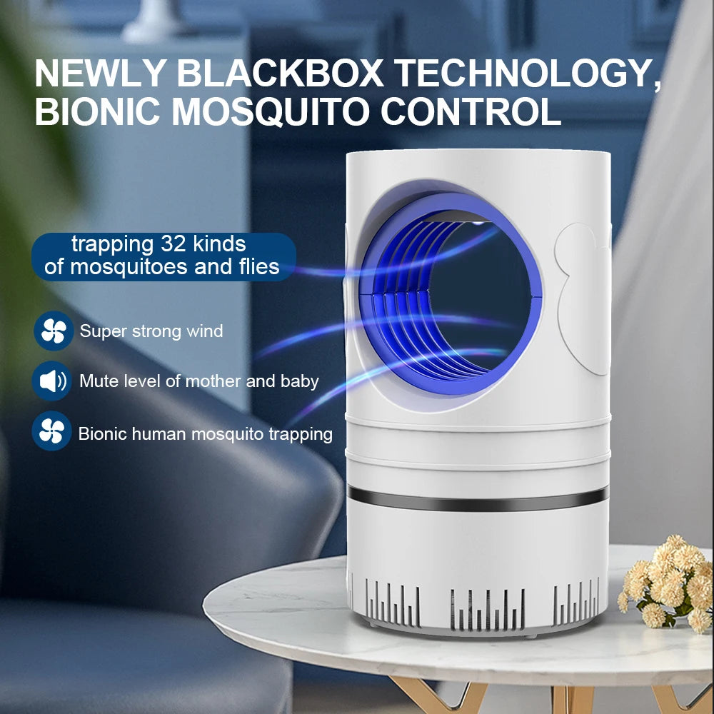 Lampe Piège Insectes LED UV – Anti-Moustiques, Mouches & Nuisibles | USB