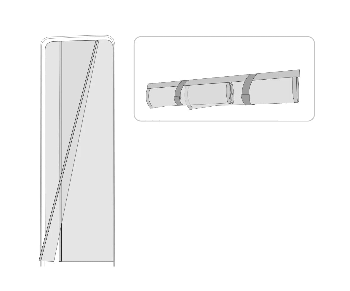 Moustiquaire Porte Camping-Car & Caravane – Grille Anti-Insectes Compatible Fiamma