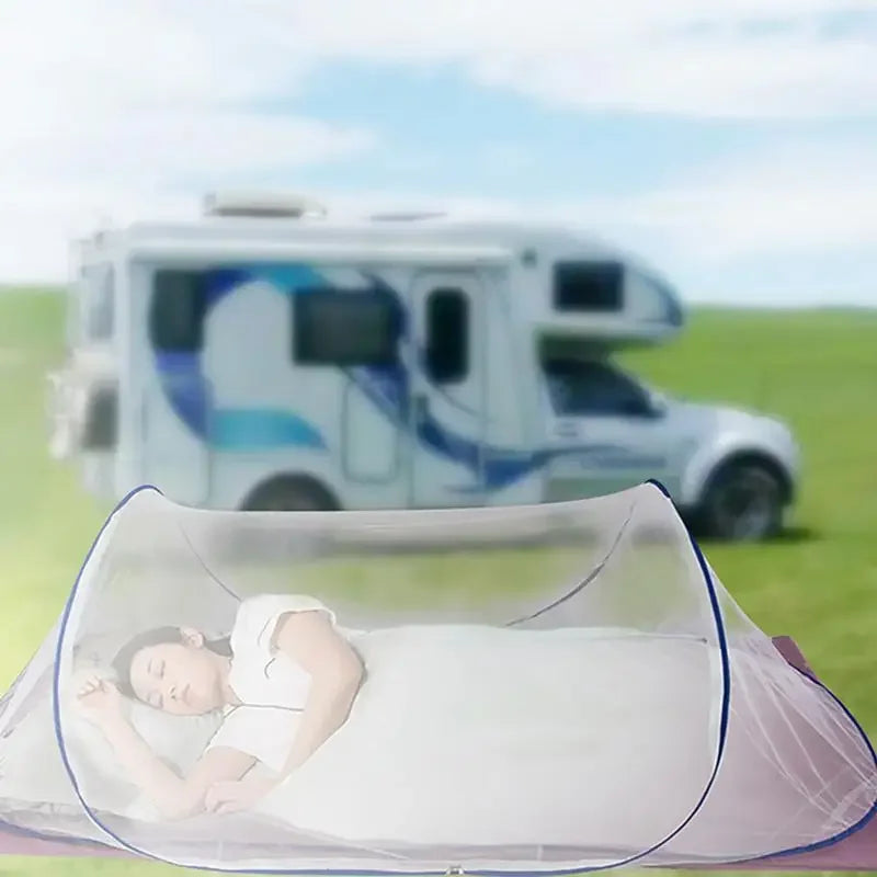 Moustiquaire Camping Pliable – Tente-Lit Portable Famille & Voyage