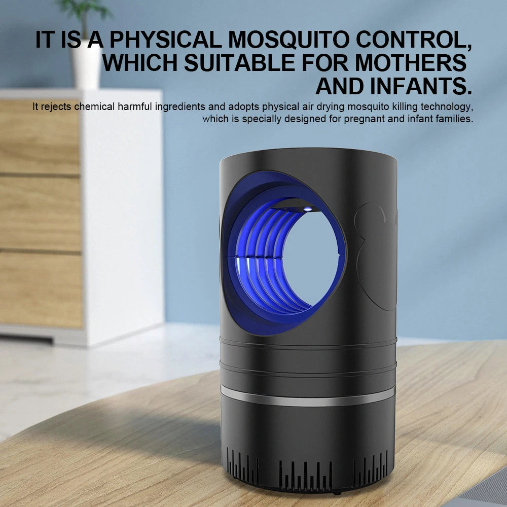 Lampe Piège Insectes LED UV – Anti-Moustiques, Mouches & Nuisibles | USB